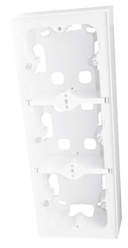 Triple Caja de Superficie para Serie LOGUS 90
